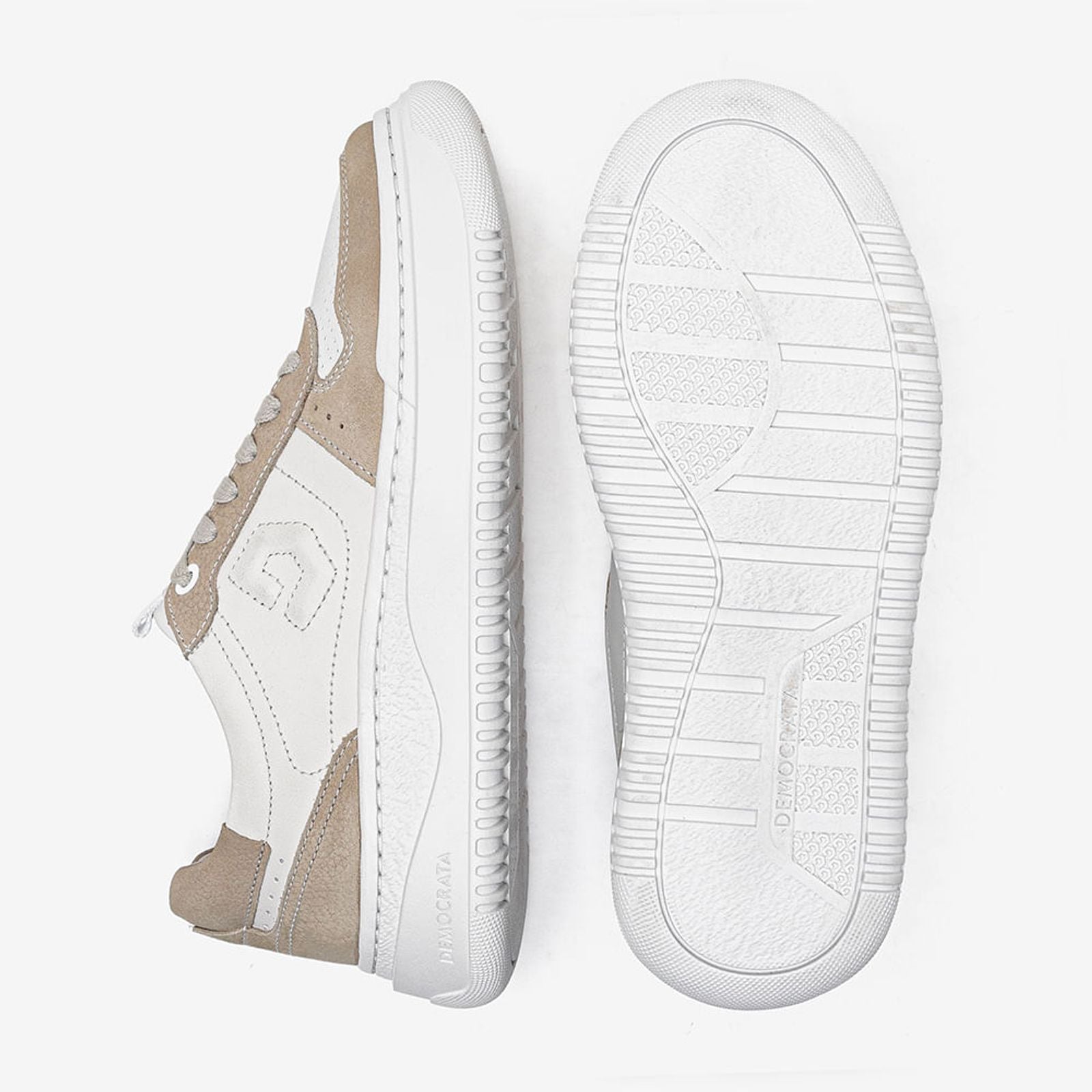 Tênis Feminino Block Branco/Bege