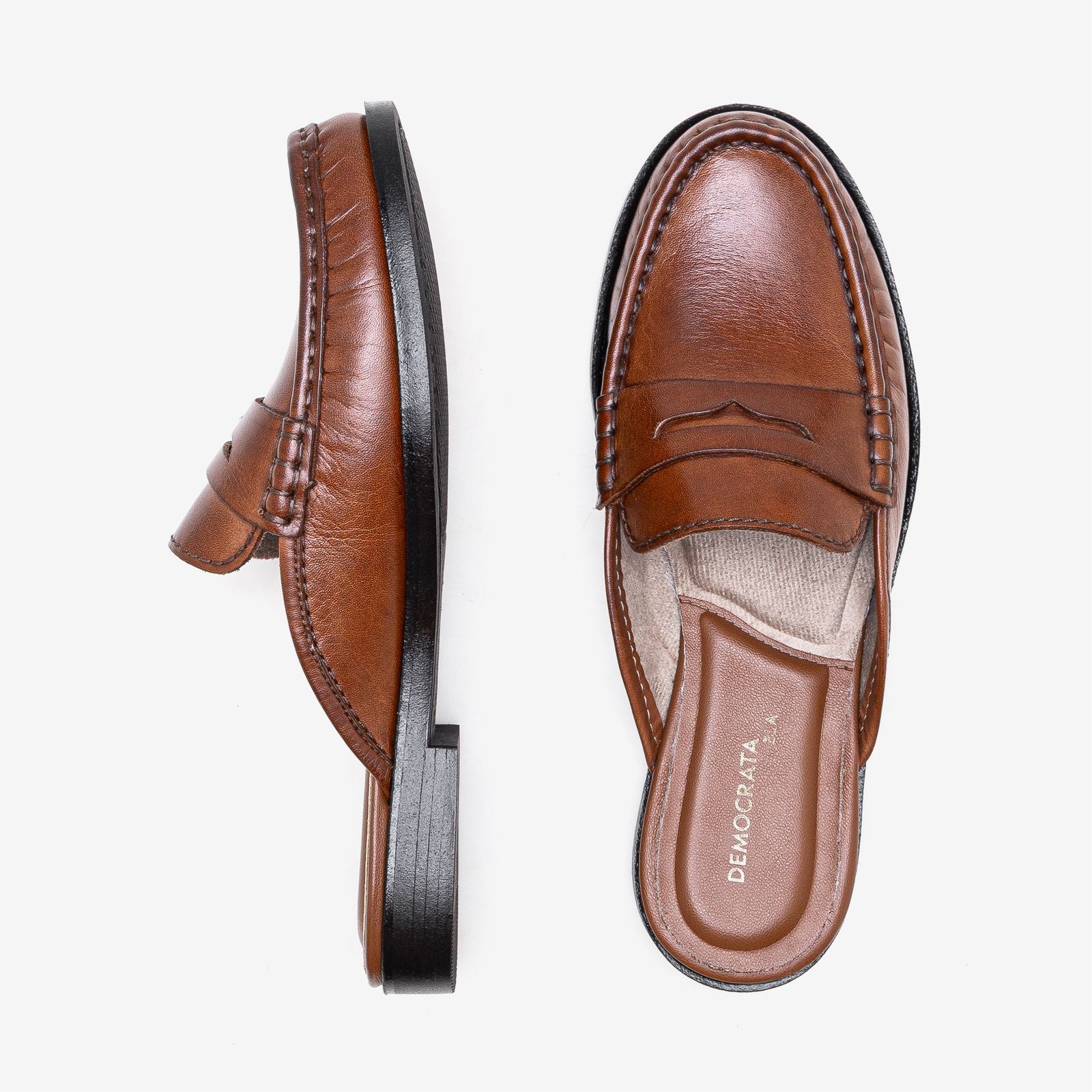 Mocassim Feminino Easy Cora Tan