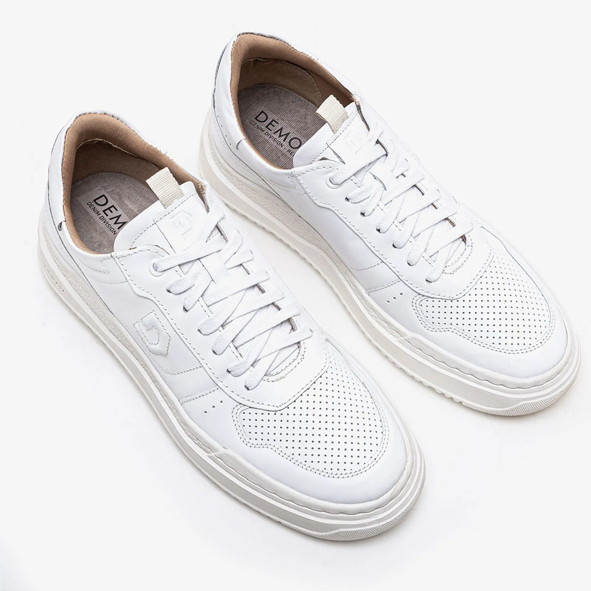 TÊNIS DENIM BLOCK BRANCO