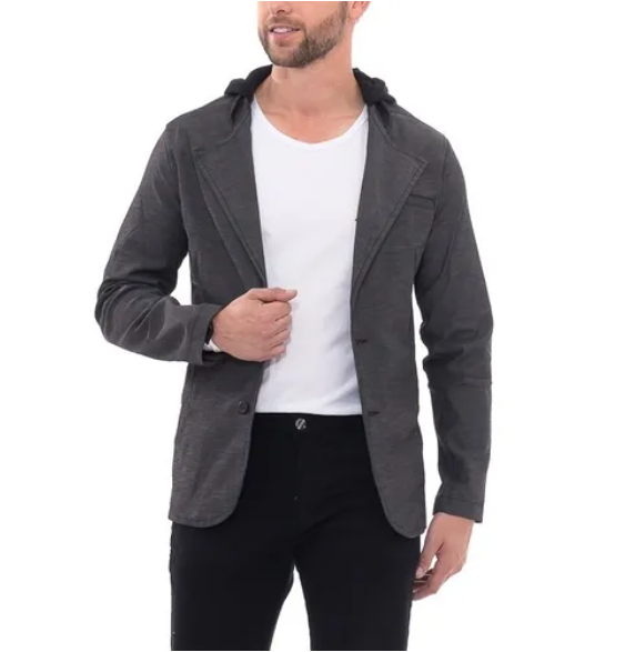 Blazer Com Capuz Sportware Casual